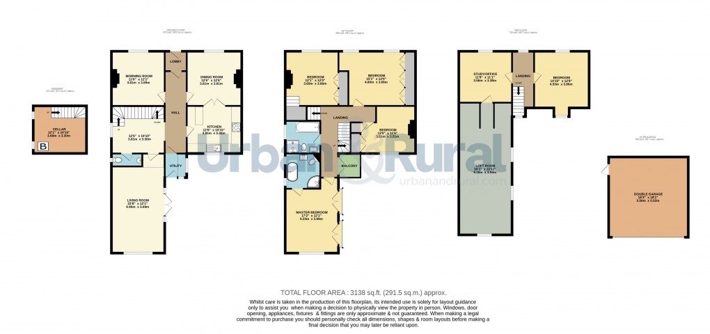 Floorplan for Silsoe, Bedfordshire