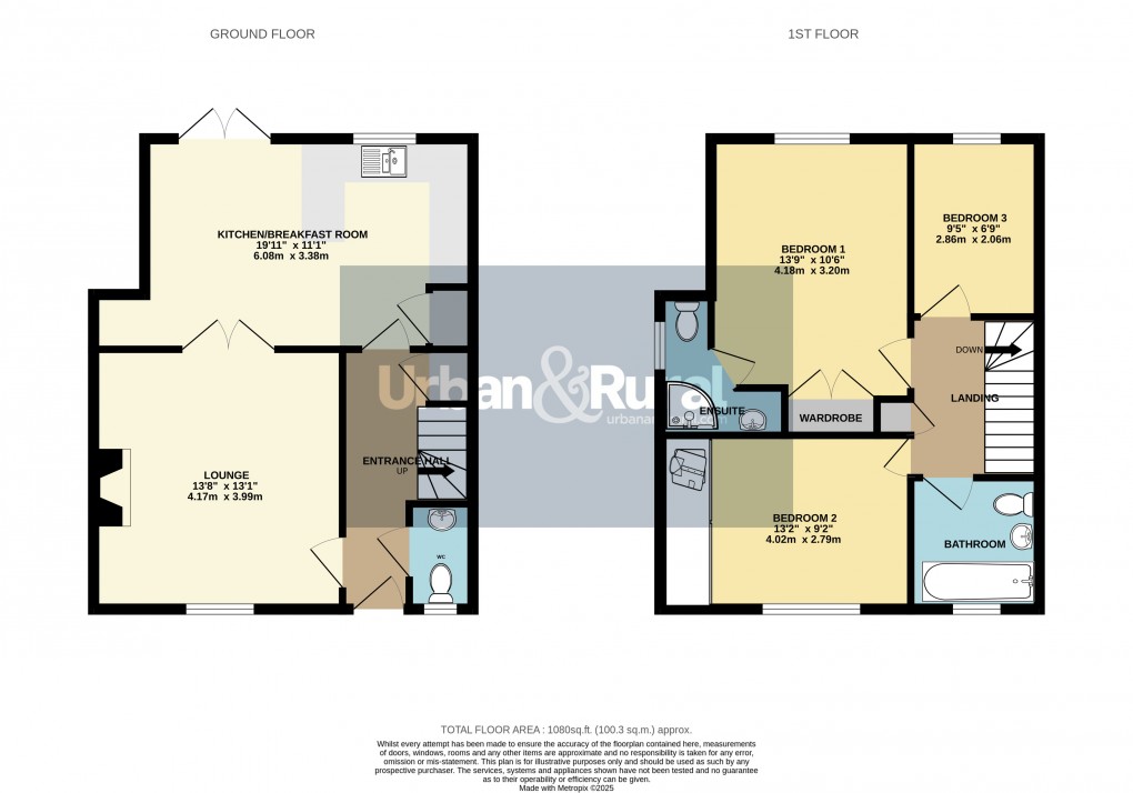 Floorplan for Silsoe, Bedfordshire