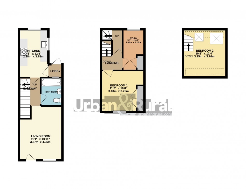 Floorplan for Toddington, Bedfordshire