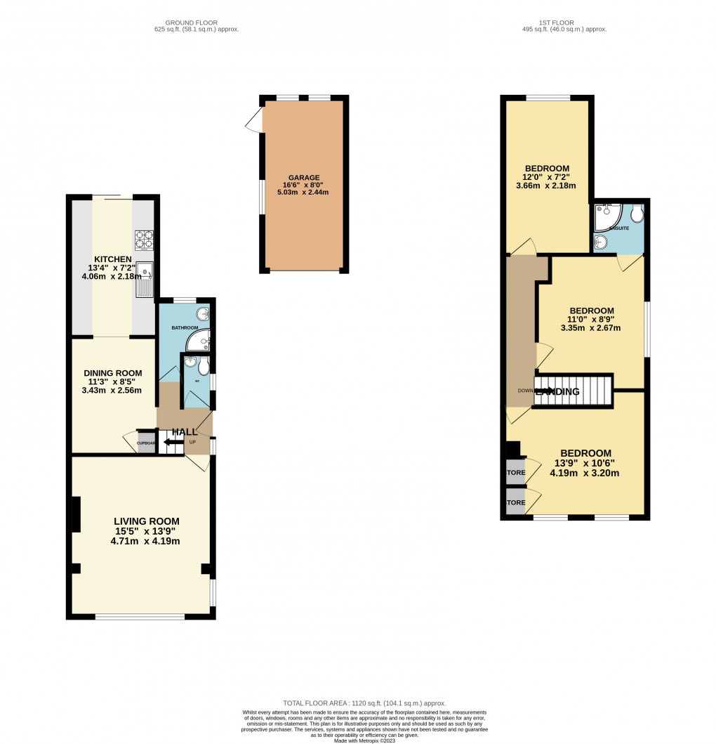 Floorplan for Luton, Bedfordshire