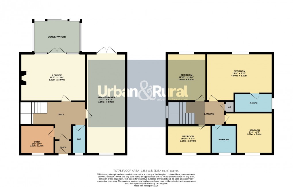 Floorplan for Maulden, Bedfordshire