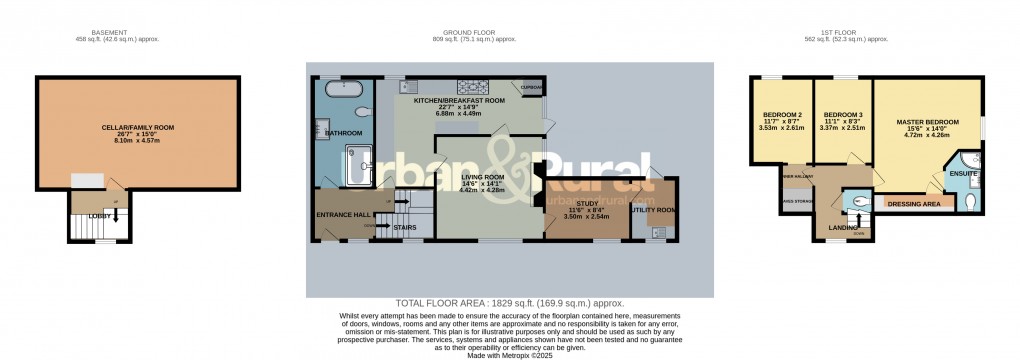 Floorplan for Silsoe, Bedfordshire