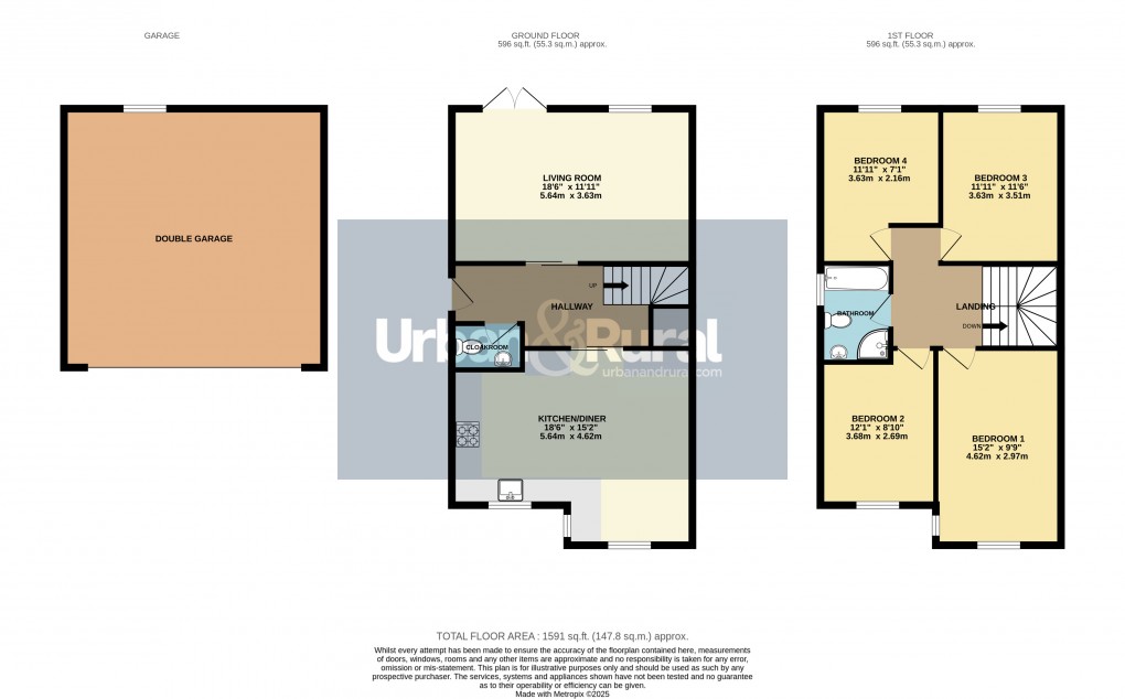 Floorplan for Wilstead, Bedfordshire