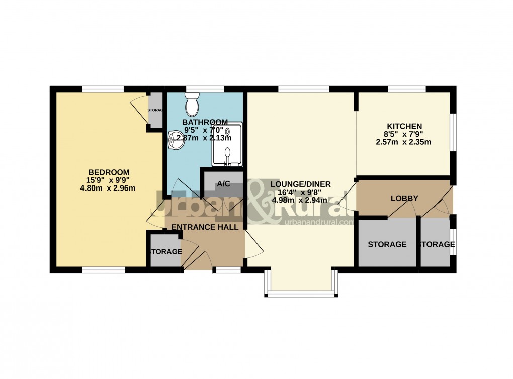 Floorplan for Stewartby, Bedfordshire