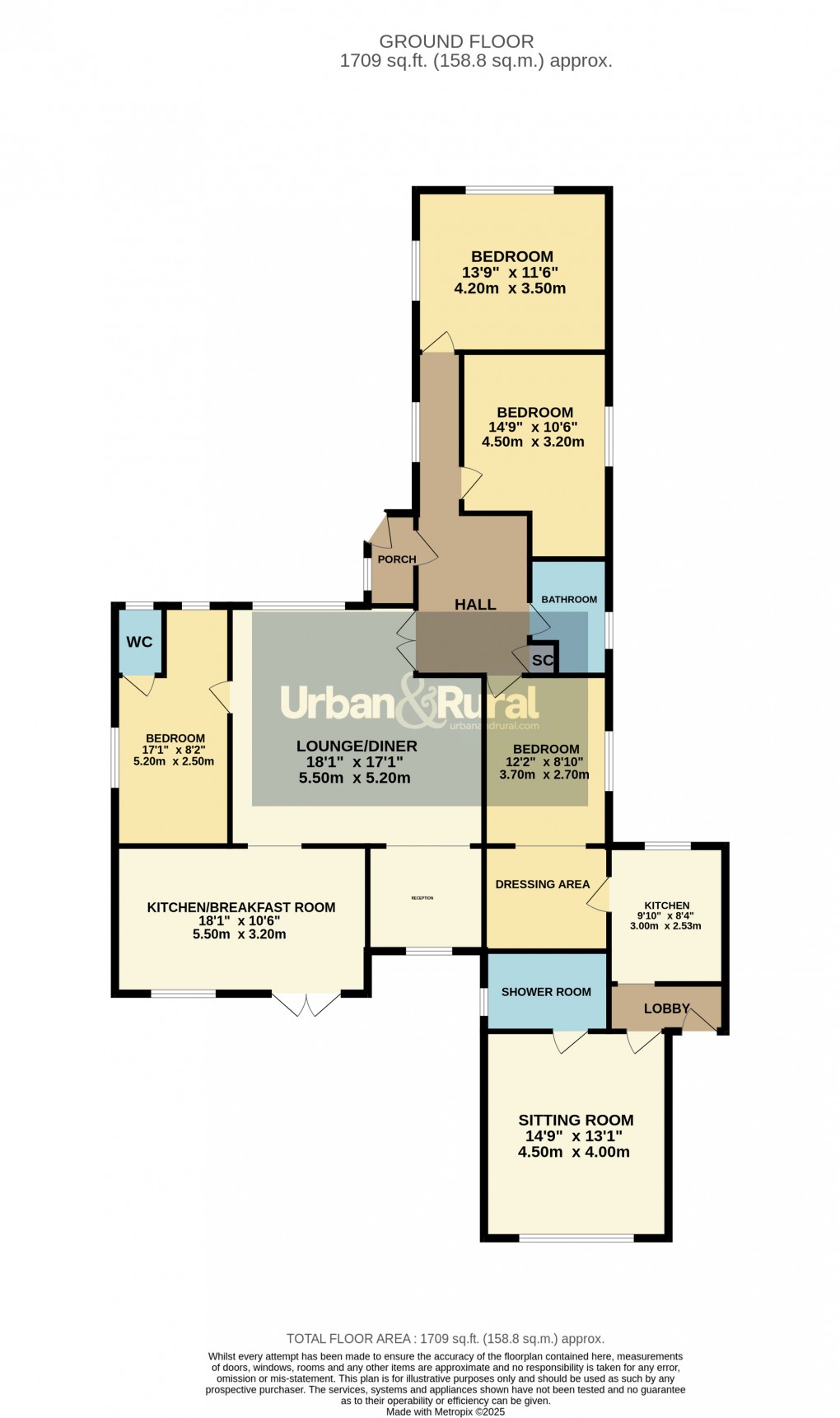 Floorplan for Silsoe, Bedfordshire