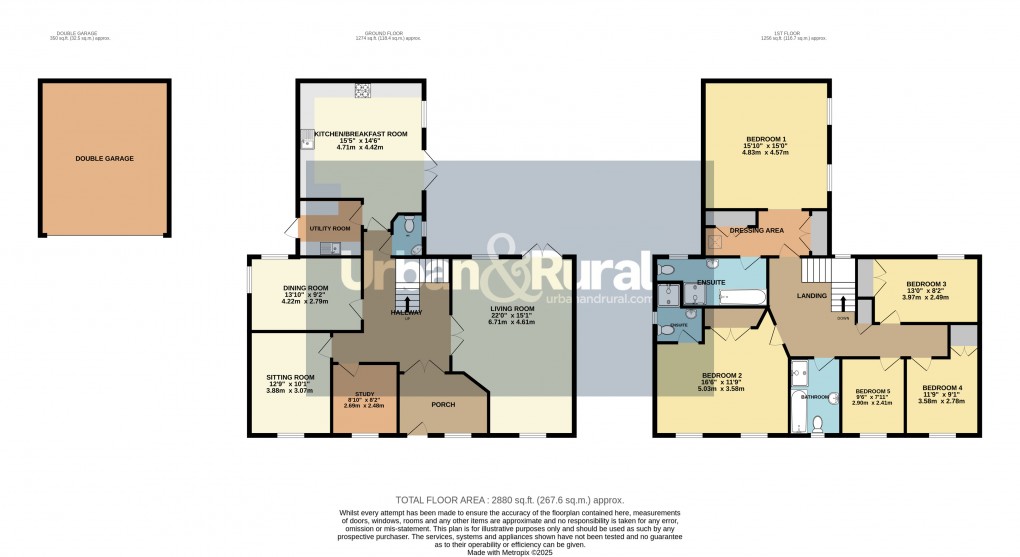 Floorplan for Wilstead, Bedfordshire