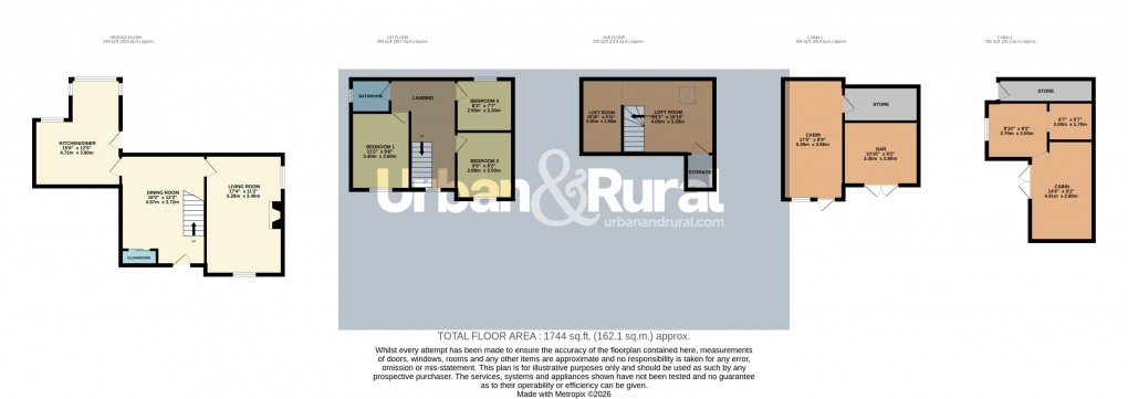 Floorplan for Stewartby, Bedfordshire