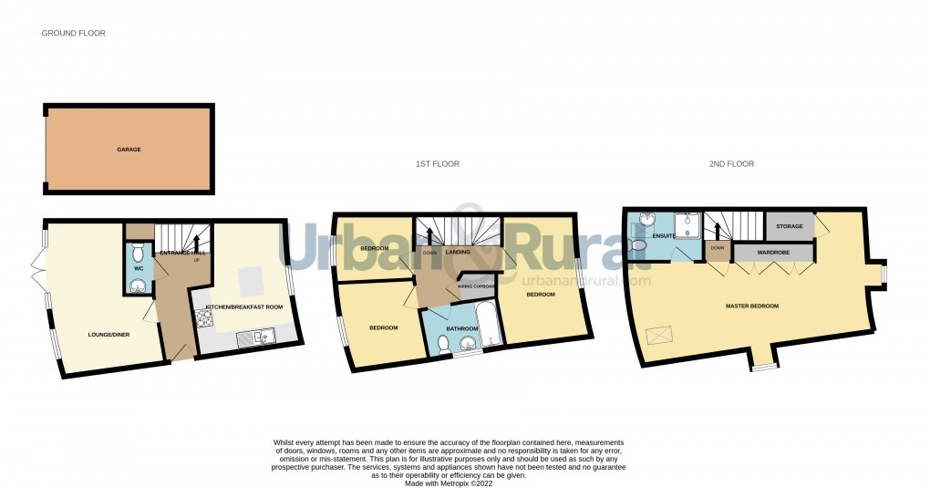 Floorplan for Shortstown, Bedford, Bedfordshire