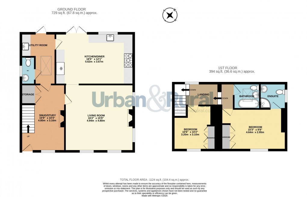 Floorplan for Stevington, Bedford, Bedfordshire