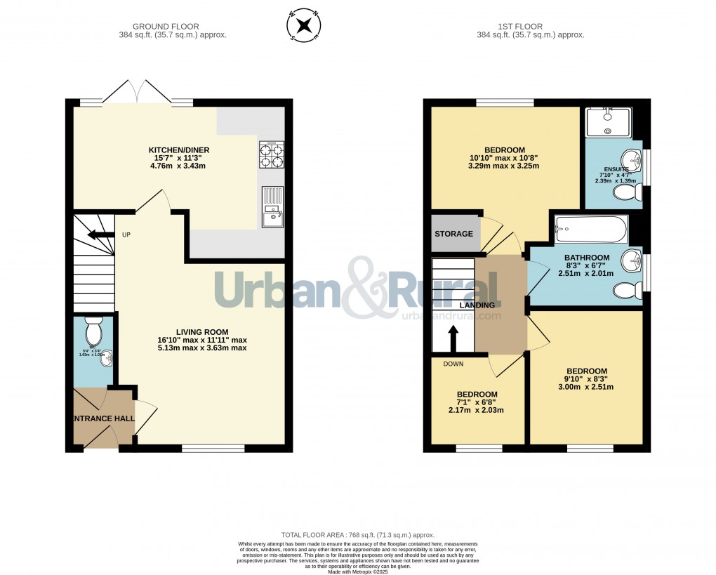 Floorplan for Shortstown, Bedford, Bedfordshire