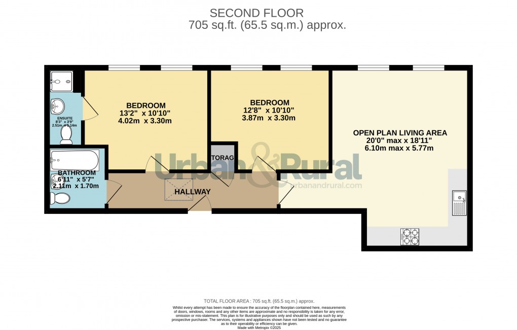 Floorplan for Shortstown, Bedford, Bedfordshire