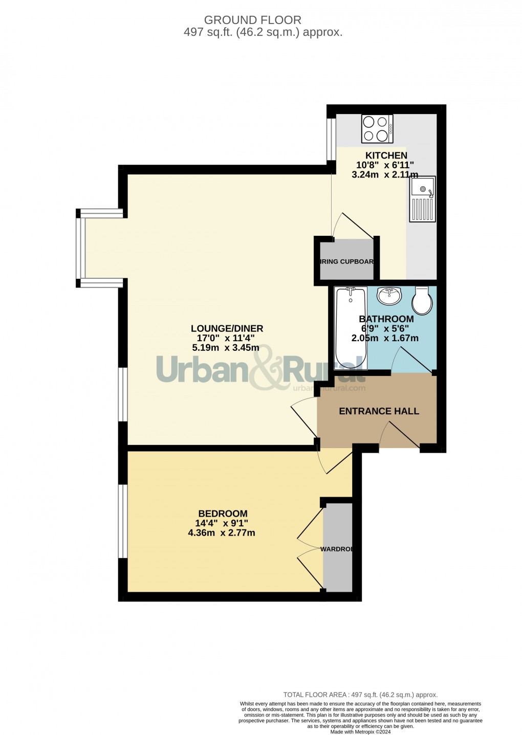 Floorplan for Redwood Grove, Bedford, Beds