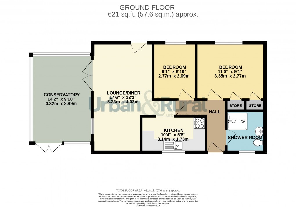 Floorplan for Ravensden, Bedford, Bedfordshire