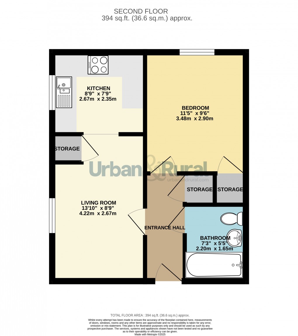 Floorplan for Bedford, Bedfordshire