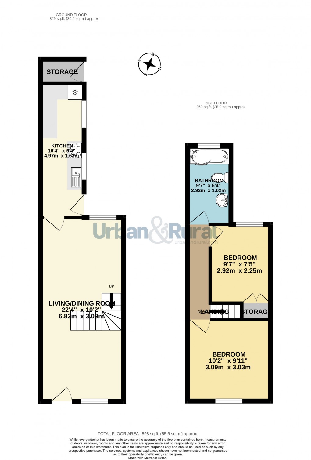 Floorplan for Bedford, Bedfordshire