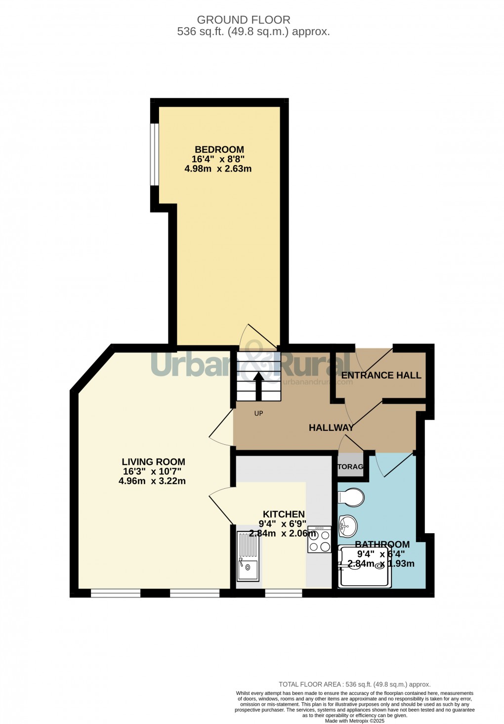 Floorplan for Bedford, Bedfordshire
