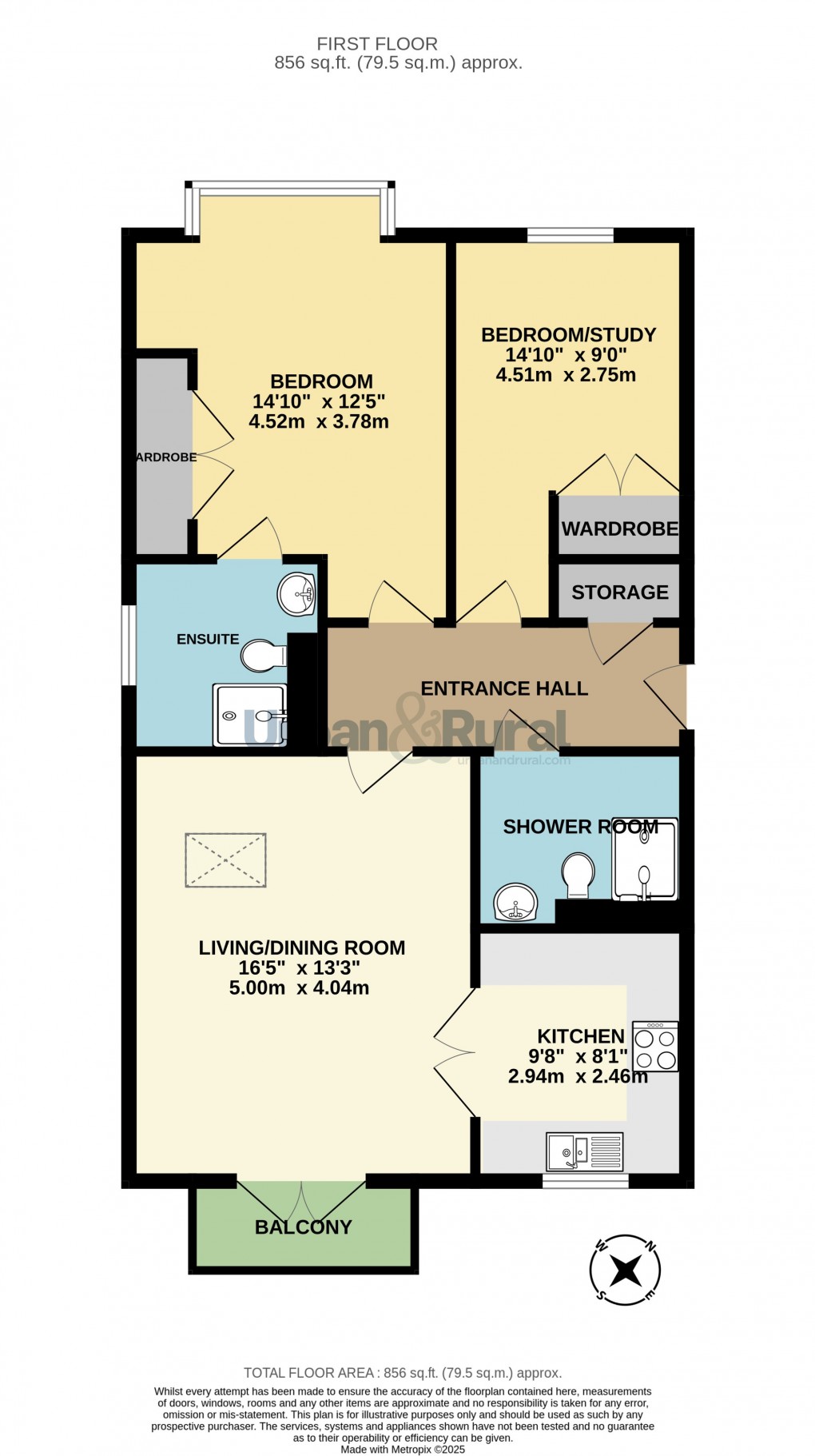 Floorplan for Turvey, Bedford, Bedfordshire