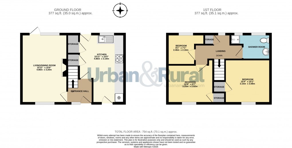 Floorplan for Bedford, Bedfordshire