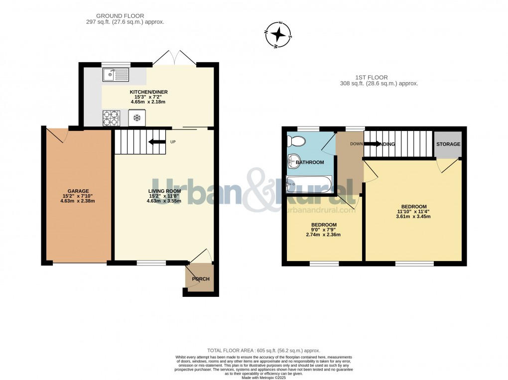 Floorplan for Bedford, Bedfordshire