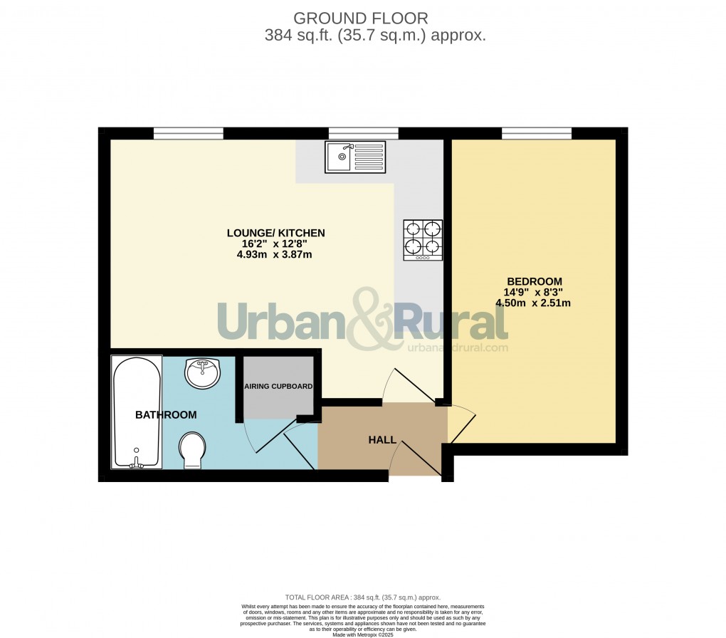 Floorplan for Bedford, Bedfordshire