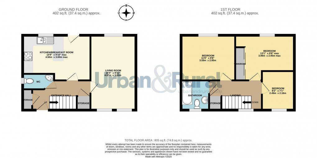 Floorplan for Thurleigh, Bedford, Bedfordshire