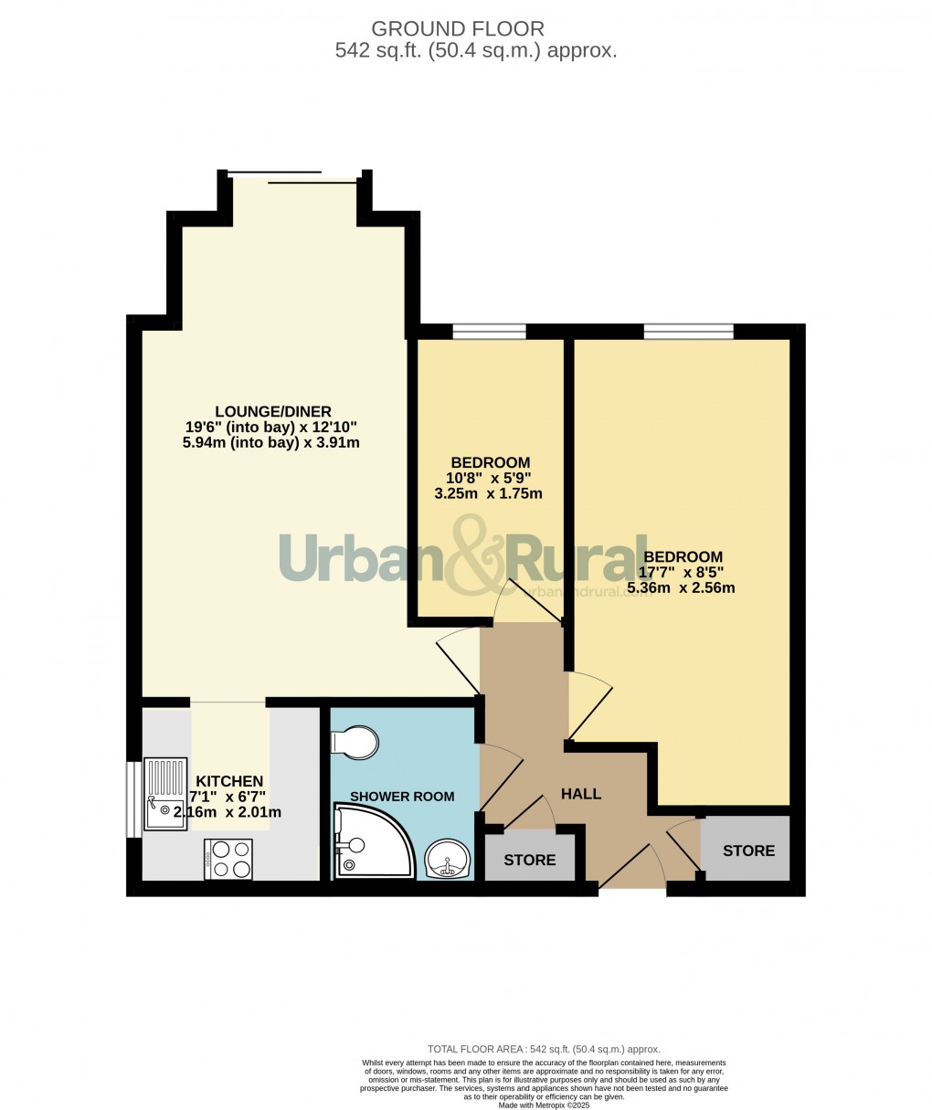 Floorplan for Bedford, Bedfordshire