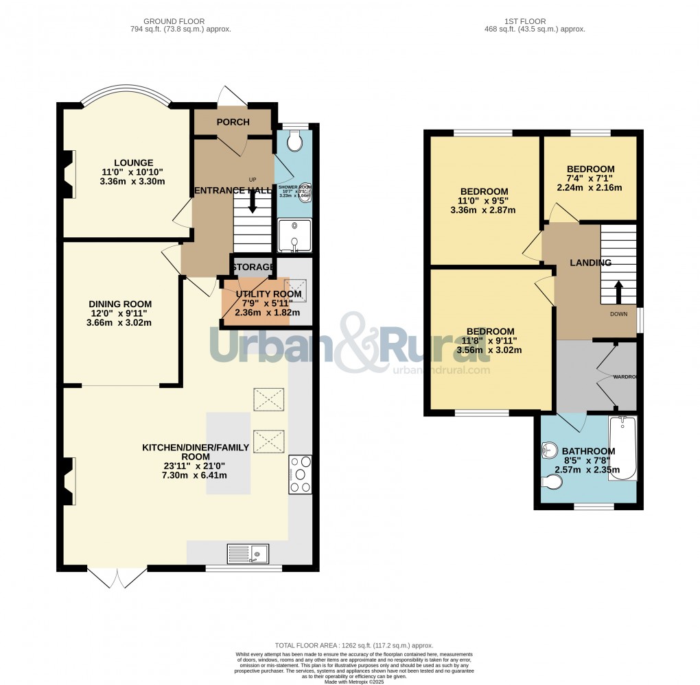 Floorplan for Cople, Bedford, Bedfordshire