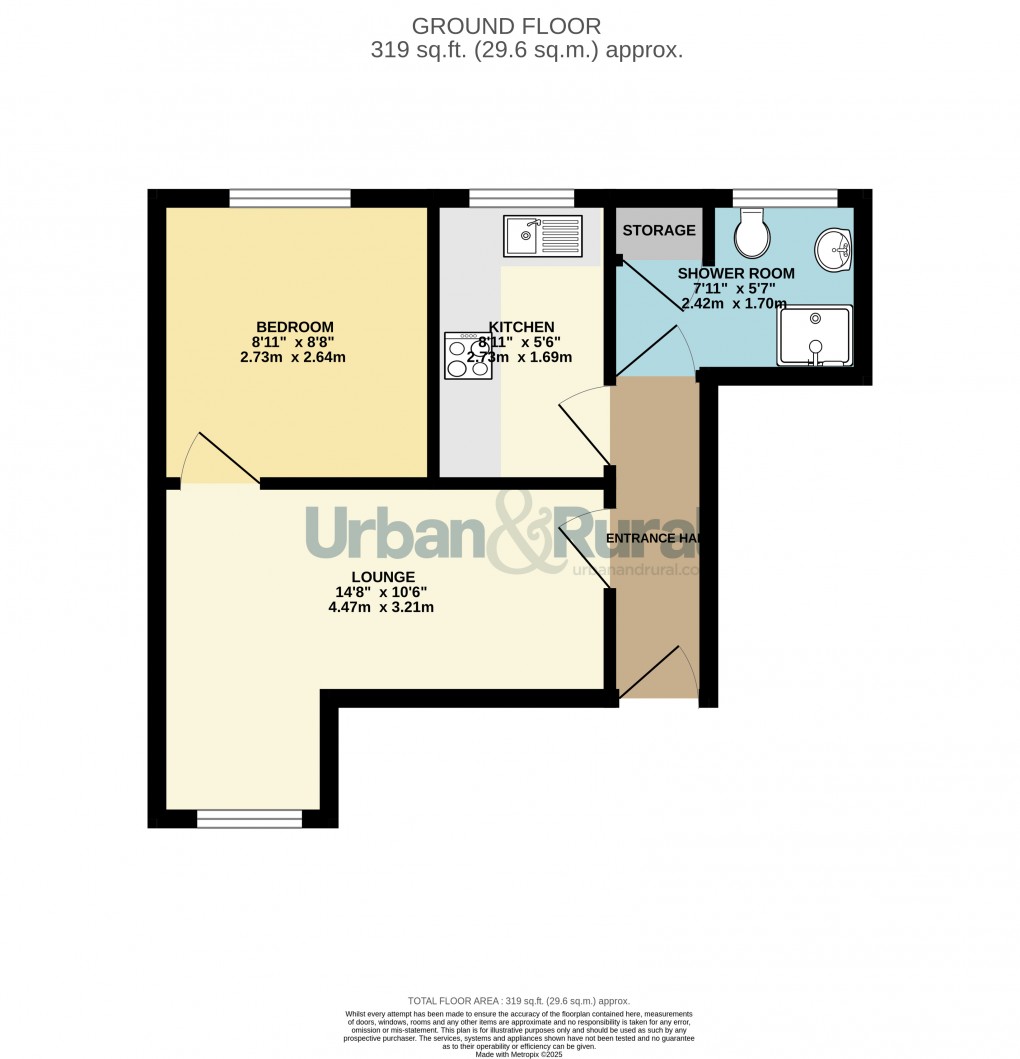 Floorplan for Bedford, Bedfordshire