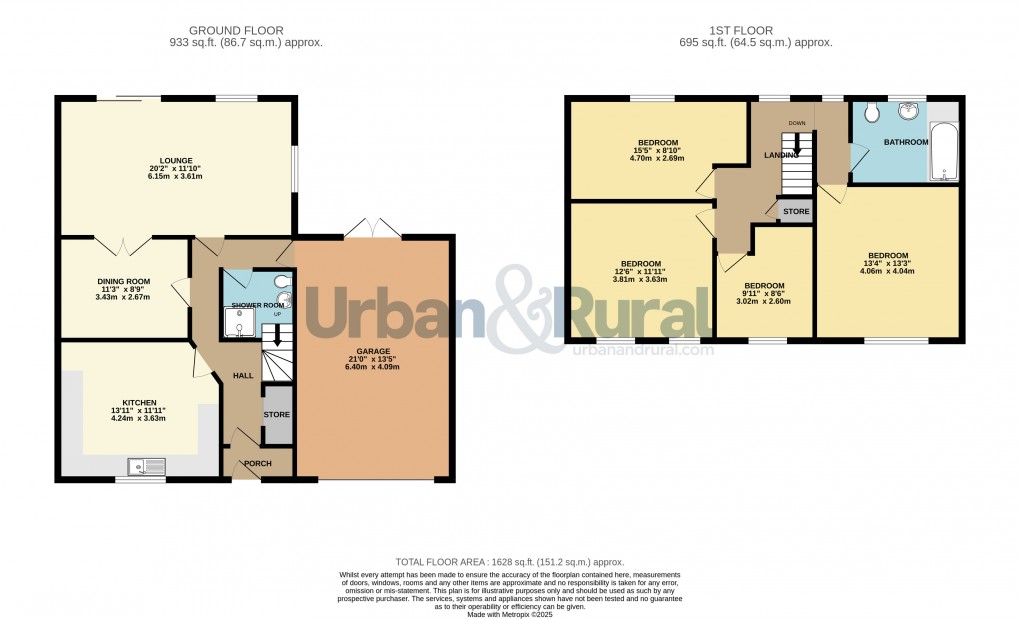 Floorplan for Elstow, Bedford, Bedfordshire