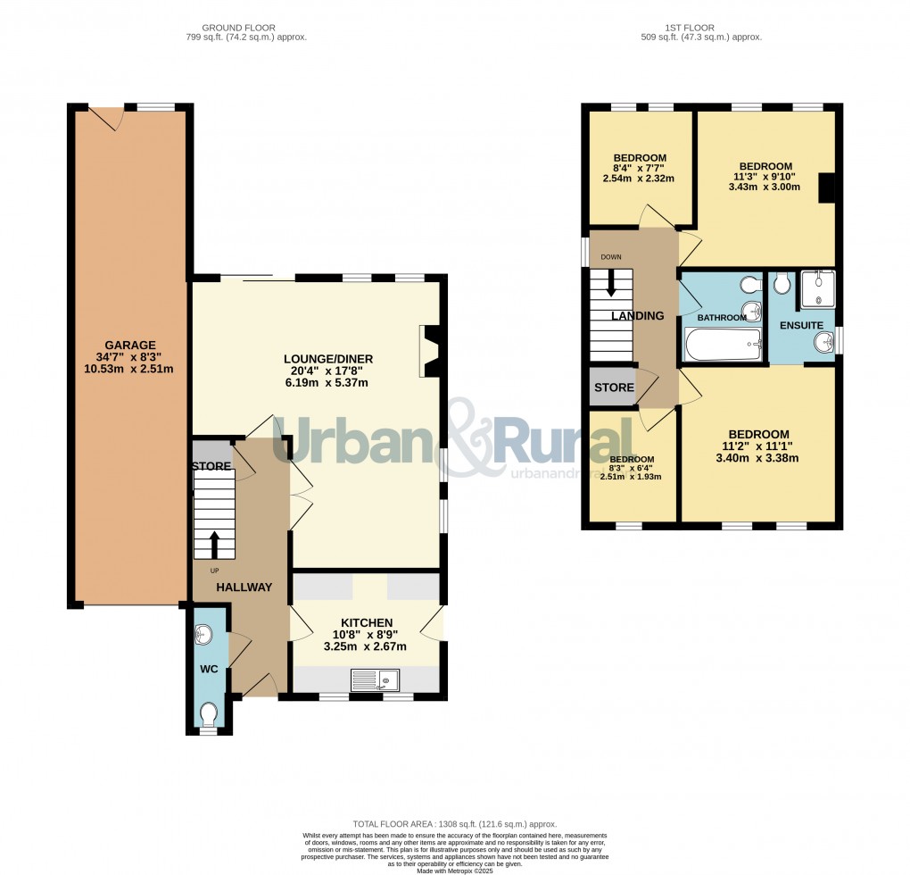 Floorplan for Bedford, Bedfordshire
