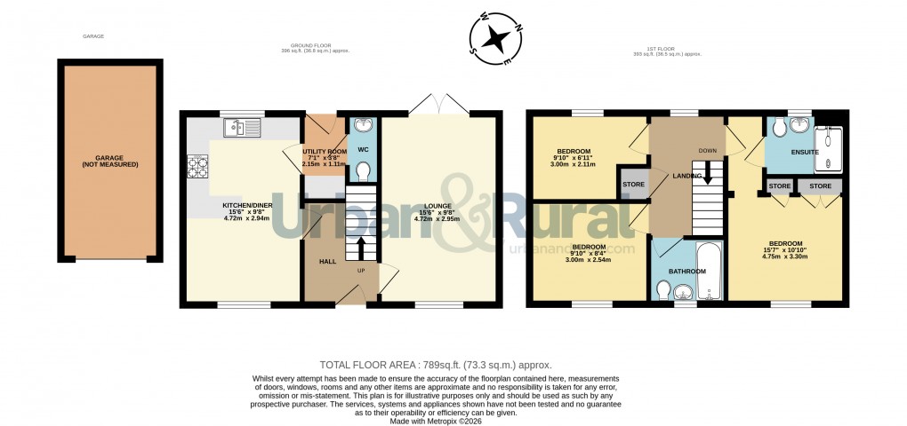 Floorplan for Bedford, Bedfordshire