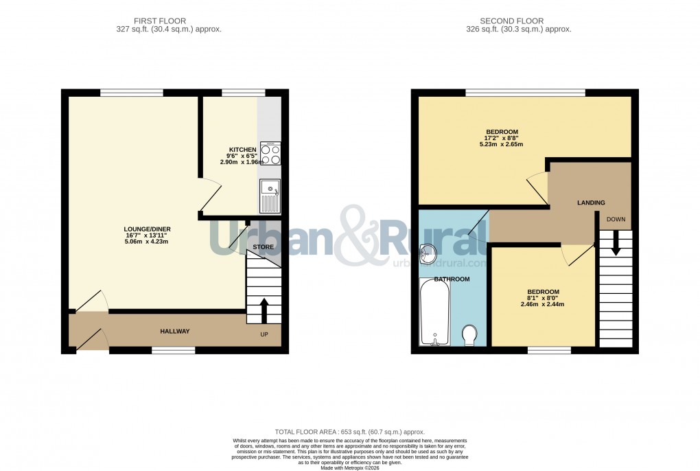 Floorplan for Bedford, Bedfordshire