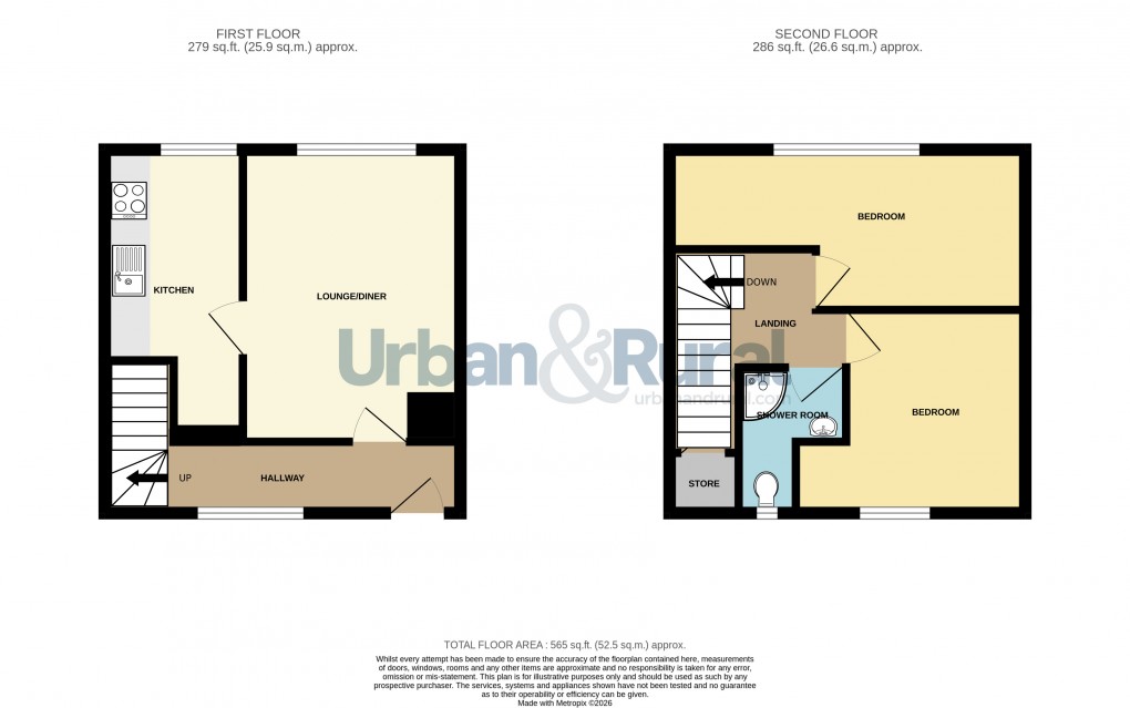 Floorplan for Bedford, Bedfordshire