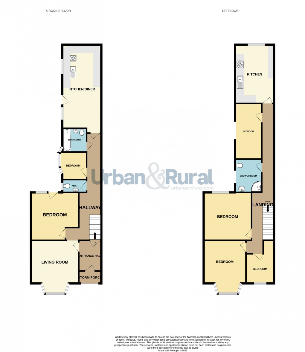 Floorplan for Bedford, Bedfordshire