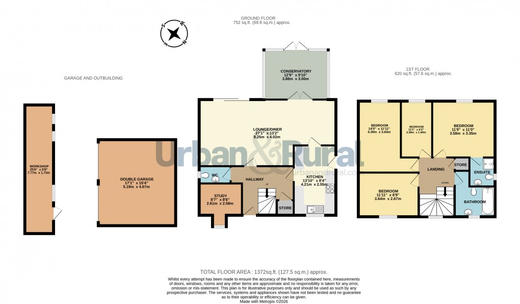 Floorplan for Sharnbrook, Bedford, Bedfordshire