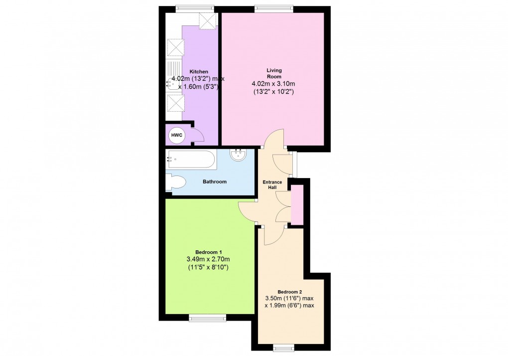 Floorplan for Biggleswade