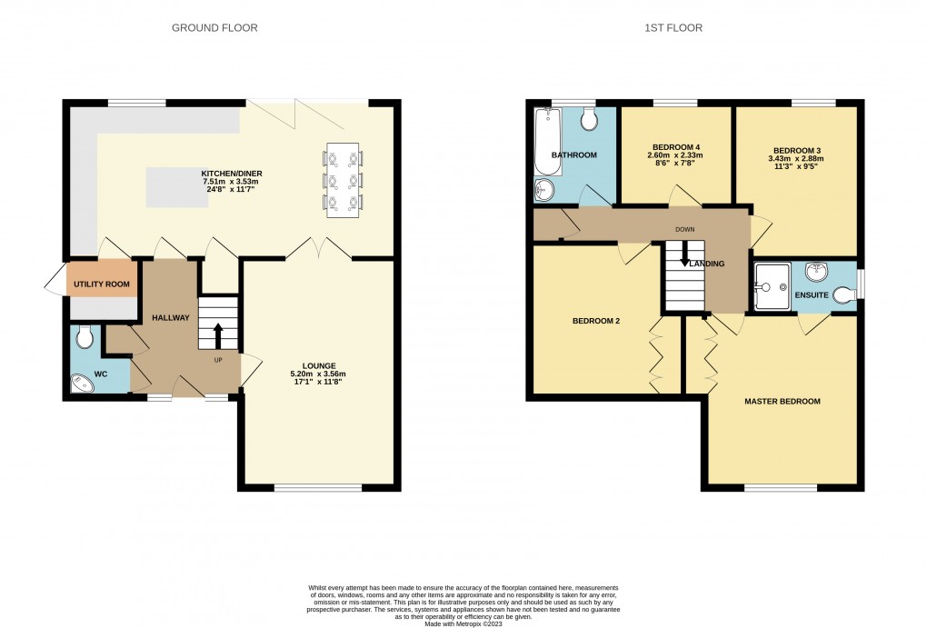 Floorplan for Bletchley, Buckinghamshire