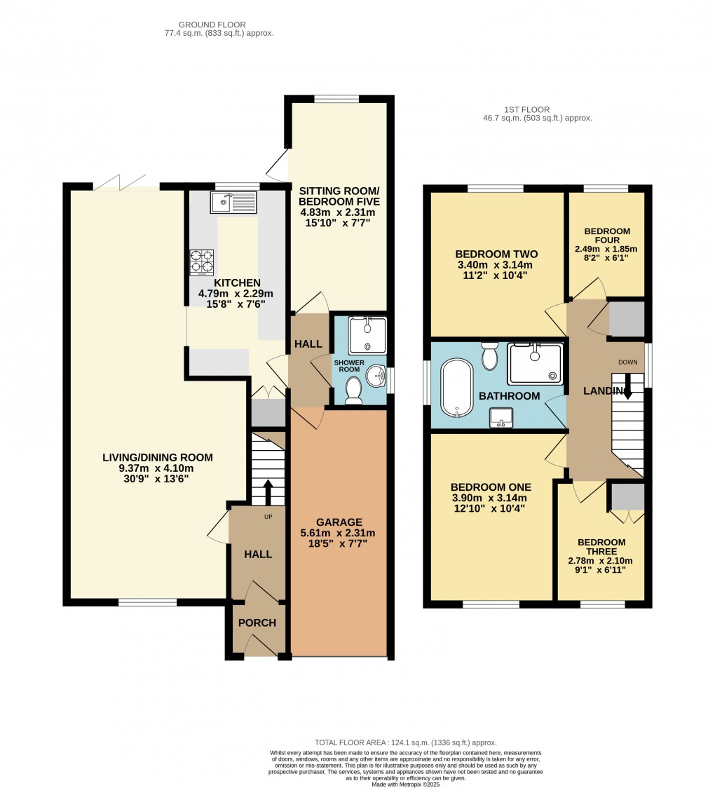Floorplan for Bletchley, Buckinghamshire