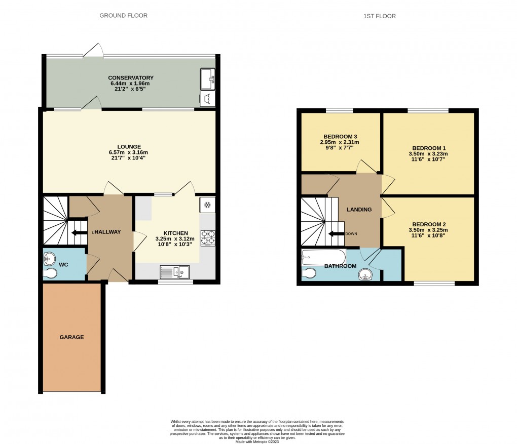 Floorplan for Bletchley, Buckinghamshire