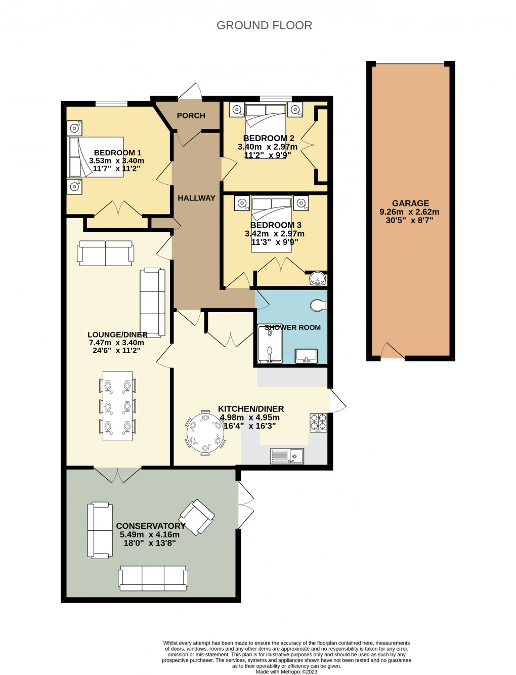 Floorplan for Bletchley, Buckinghamshire