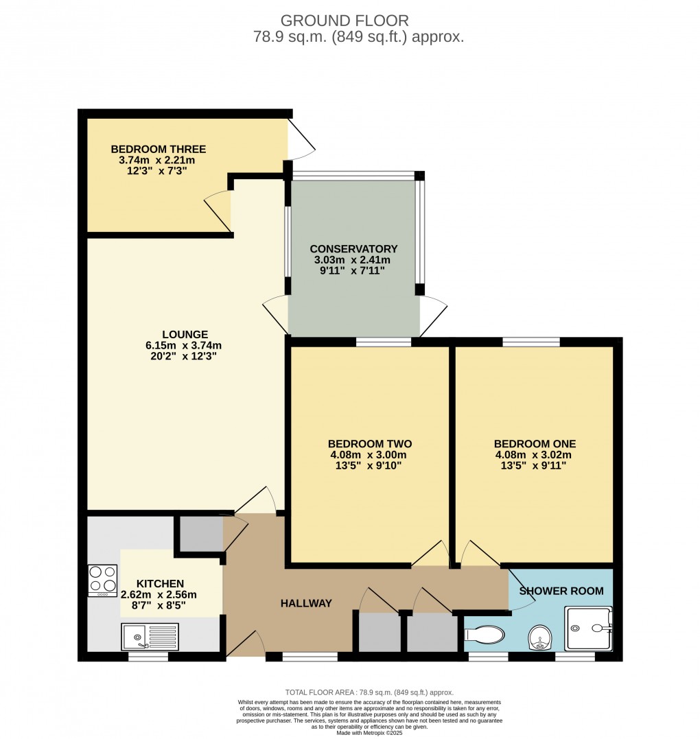 Floorplan for Bletchley, Milton Keynes, Buckinghamshire