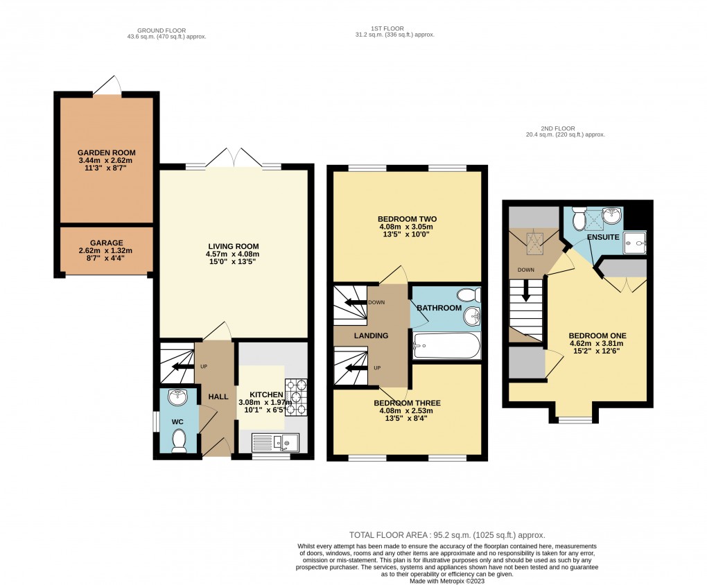 Floorplan for Leighton Buzzard, Bedfordshire