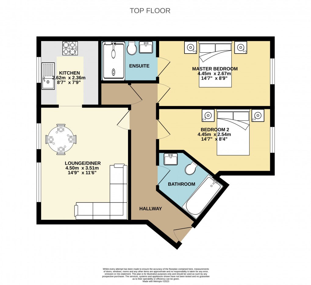 Floorplan for Newton Leys, Buckinghamshire