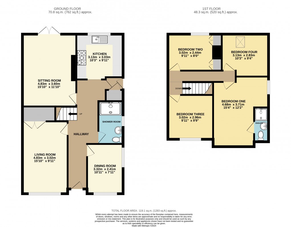 Floorplan for Bletchley