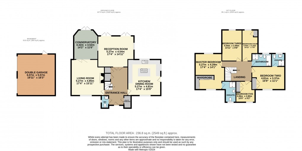 Floorplan for Bletchley, Bucks