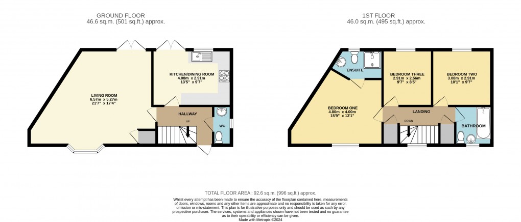 Floorplan for Newton Leys, Bletchley, Bucks