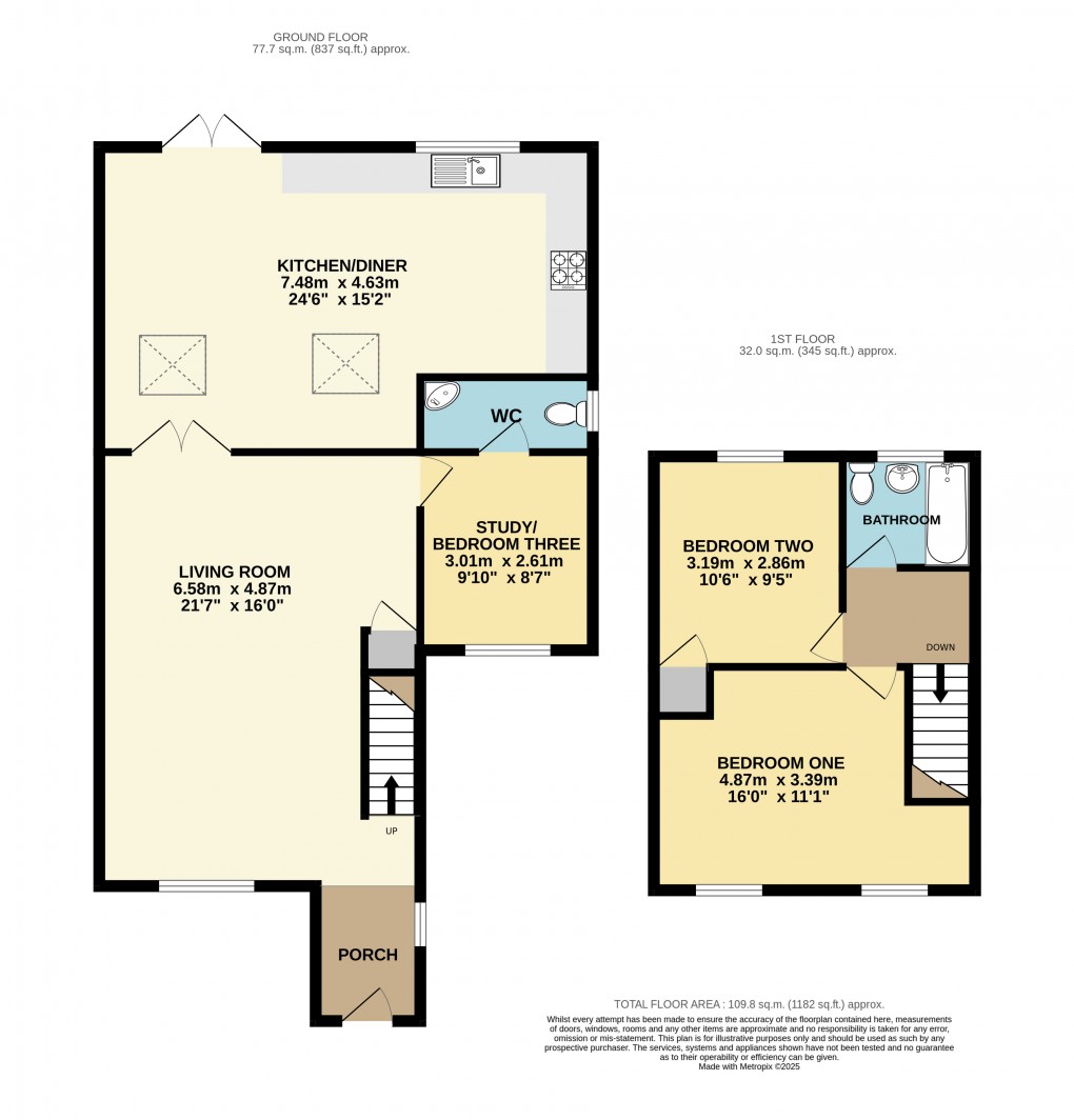 Floorplan for Bletchley