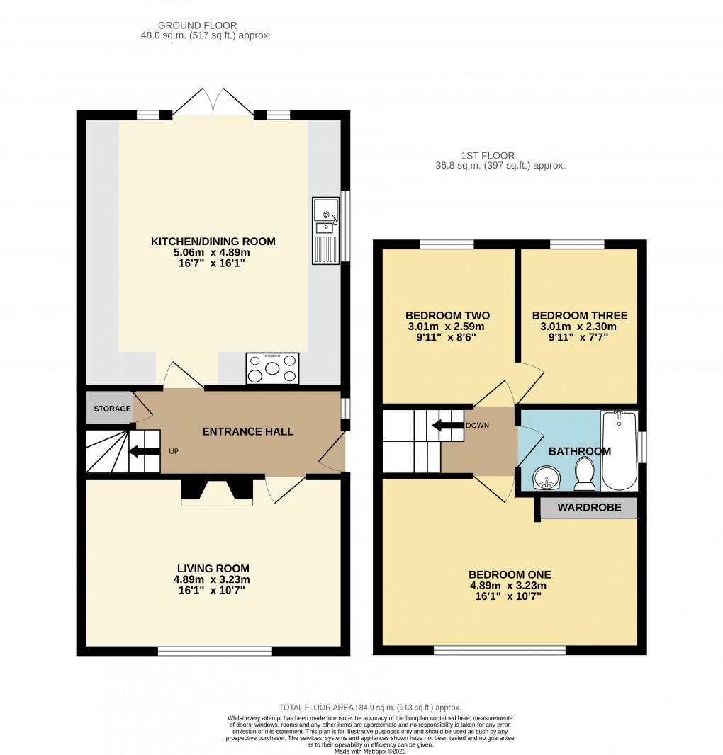 Floorplan for Bletchley, Milton Keynes