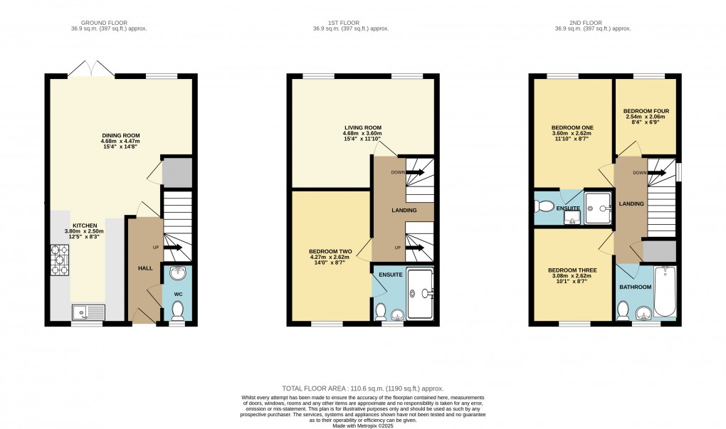 Floorplan for Bletchley, Milton Keynes