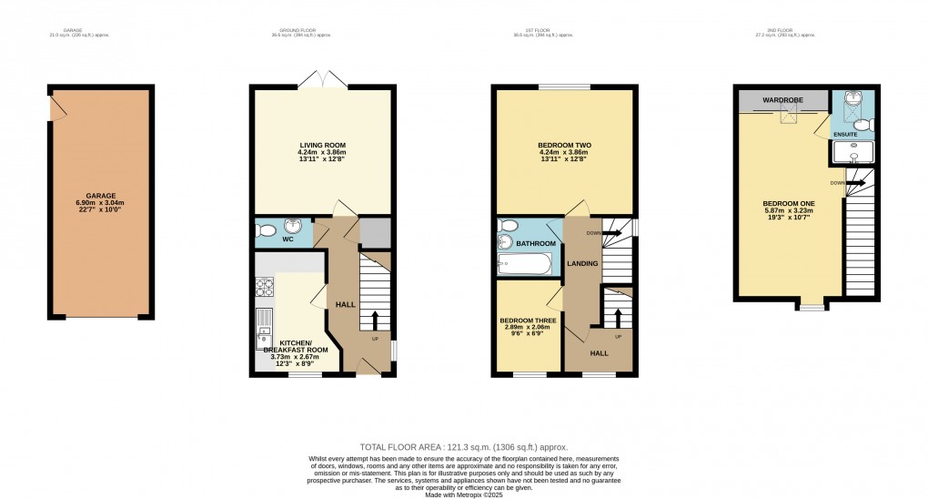 Floorplan for Woburn Sands